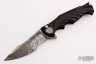 Tighe Breaker Integral - Carbon Fiber and Damasteel