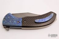 Linerlock Flipper - MokuTi and Hamon