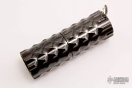 Double Grooved Custom Ti Keychain Light