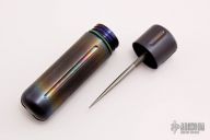 Titanium Vial w/ Steel Toothpick