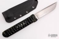 Fixed blade w/ Hamon