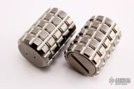 Titanium Salt and Pepper Shakers