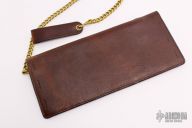 Leather Wallet w/ Chain