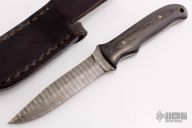 Damascus Fixed Blade