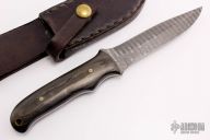 Damascus Fixed Blade