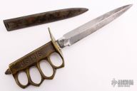 US 1918 Au Lion Trench Knife - Extremely Hard to Find