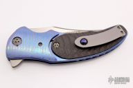 Silver Fox - Damascus, Timascus and Carbon Fiber