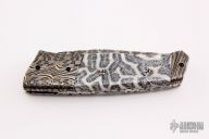 Damascus and Brain Coral Linerlock