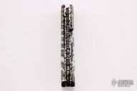 Damascus and Brain Coral Linerlock