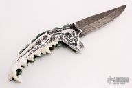 Fixed Blade - Coyote Jaw Bone