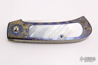 Engraved Titanium and MOP Auto