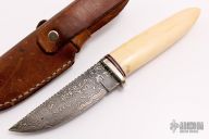 Damascus and Fossil Walrus Ivory Hunter