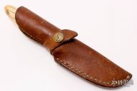 Damascus and Fossil Walrus Ivory Hunter