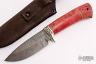 Damascus Utility Knife