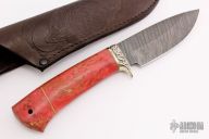 Damascus Utility Knife