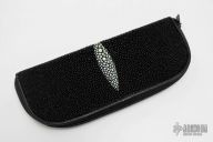 Zippered Rayskin Knife Case