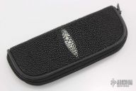 Zippered Rayskin Knife Case
