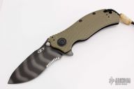ZT 0301ST Strider/Onion Folder Green #4249